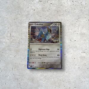 Cobalion 066/086 Sv: Black Bolt Holo